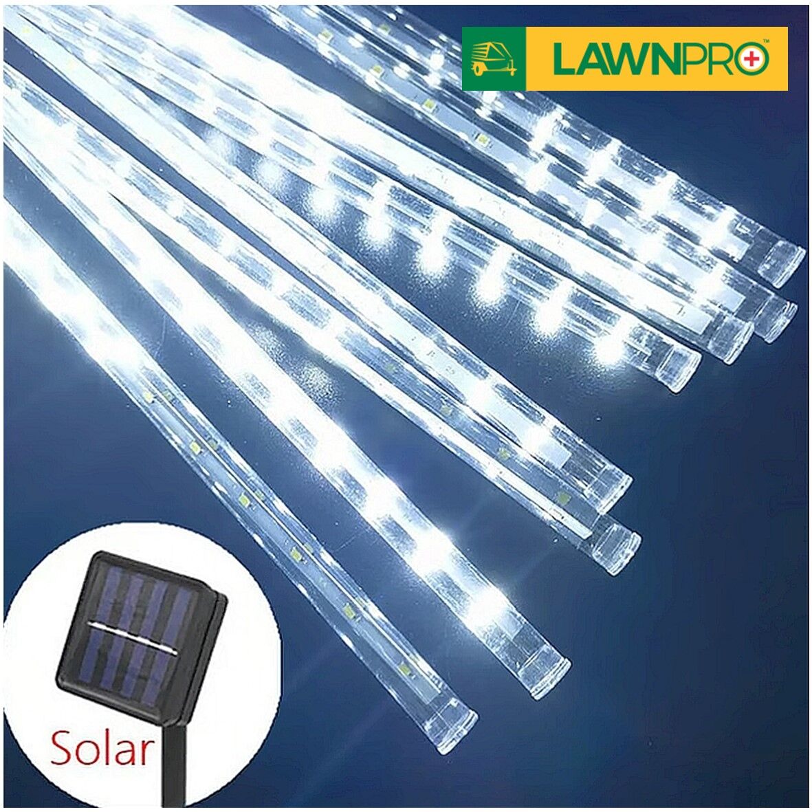 Solar LED Meteor Shower Lights - Image 2