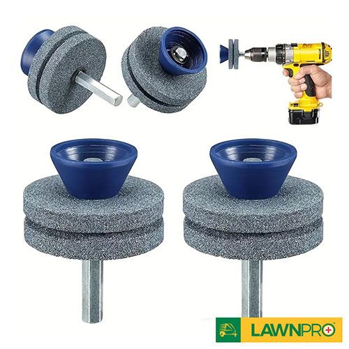Garden tool blade sharpener