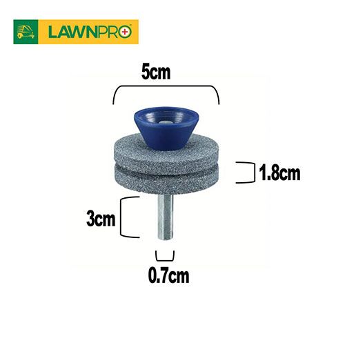 Garden tool blade sharpener